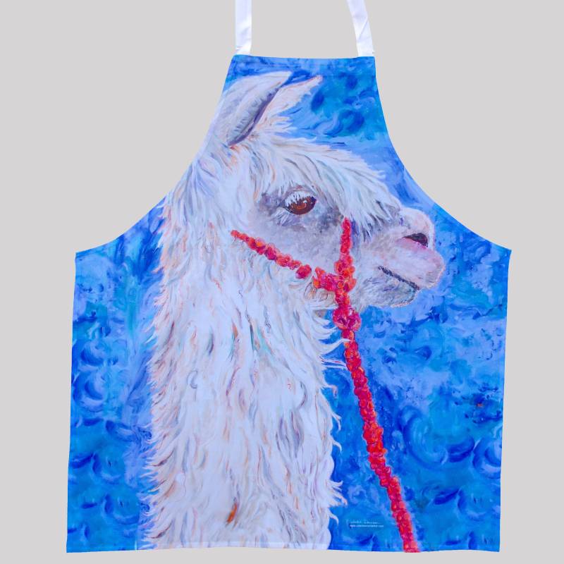 Alfonzo | Lama Schürze von JulieDawsonArtist
