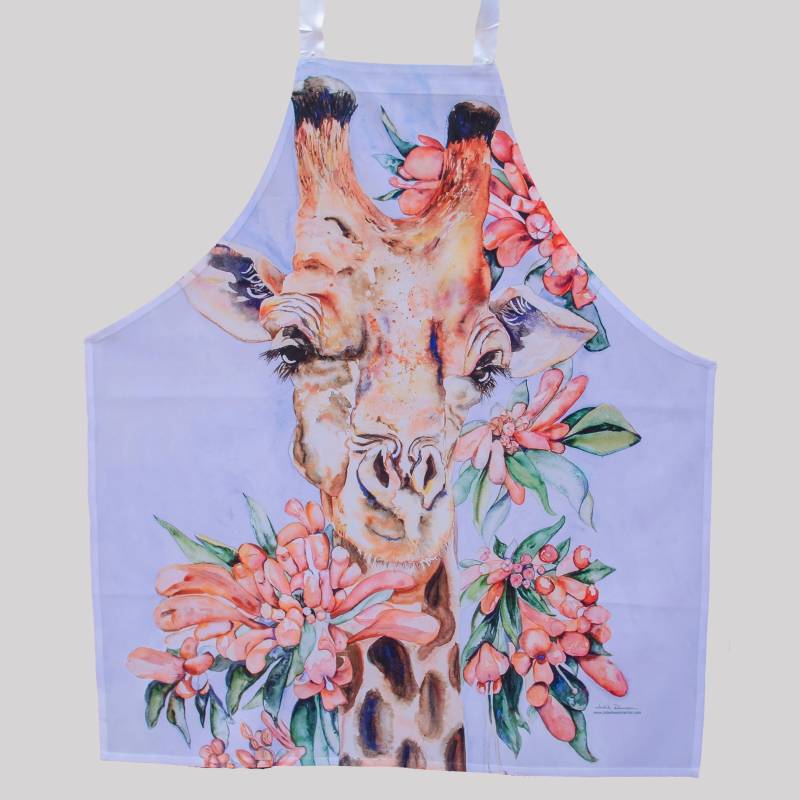 Minnie | Giraffe Schürze von JulieDawsonArtist