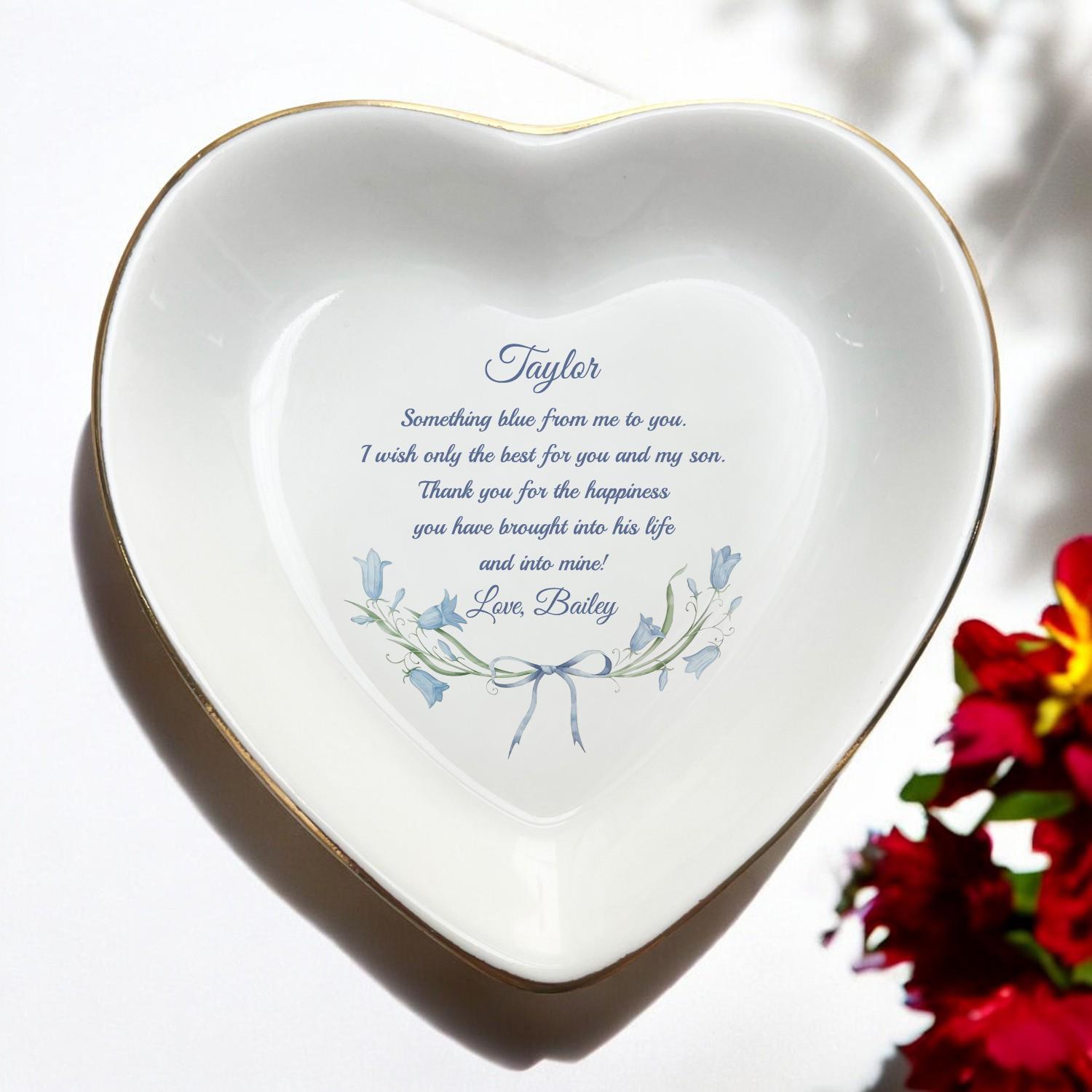 Benutzerdefinierte Hochzeitsgeschenke Für Die Braut Von Der Schwiegermutter Ring Dish Zukünftige Schwiegertochter Geschenke Tochter Geschenk von JulienPShop