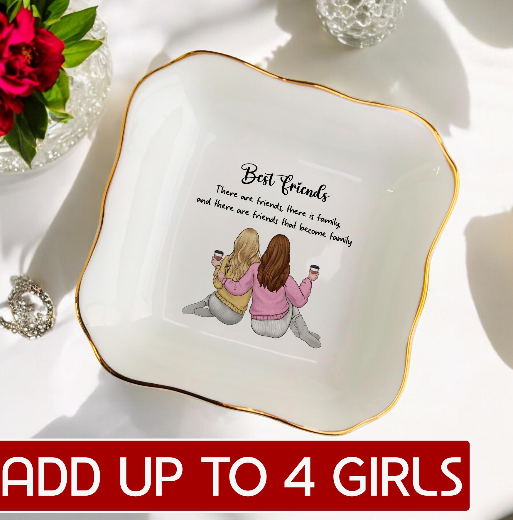 Personalisierte Bester Freund Geschenk Ring Schale, Soul Sisters Geschenk, Weihnachten Geschenke, Freundschaftsgeschenk, Schwester von JulienPShop