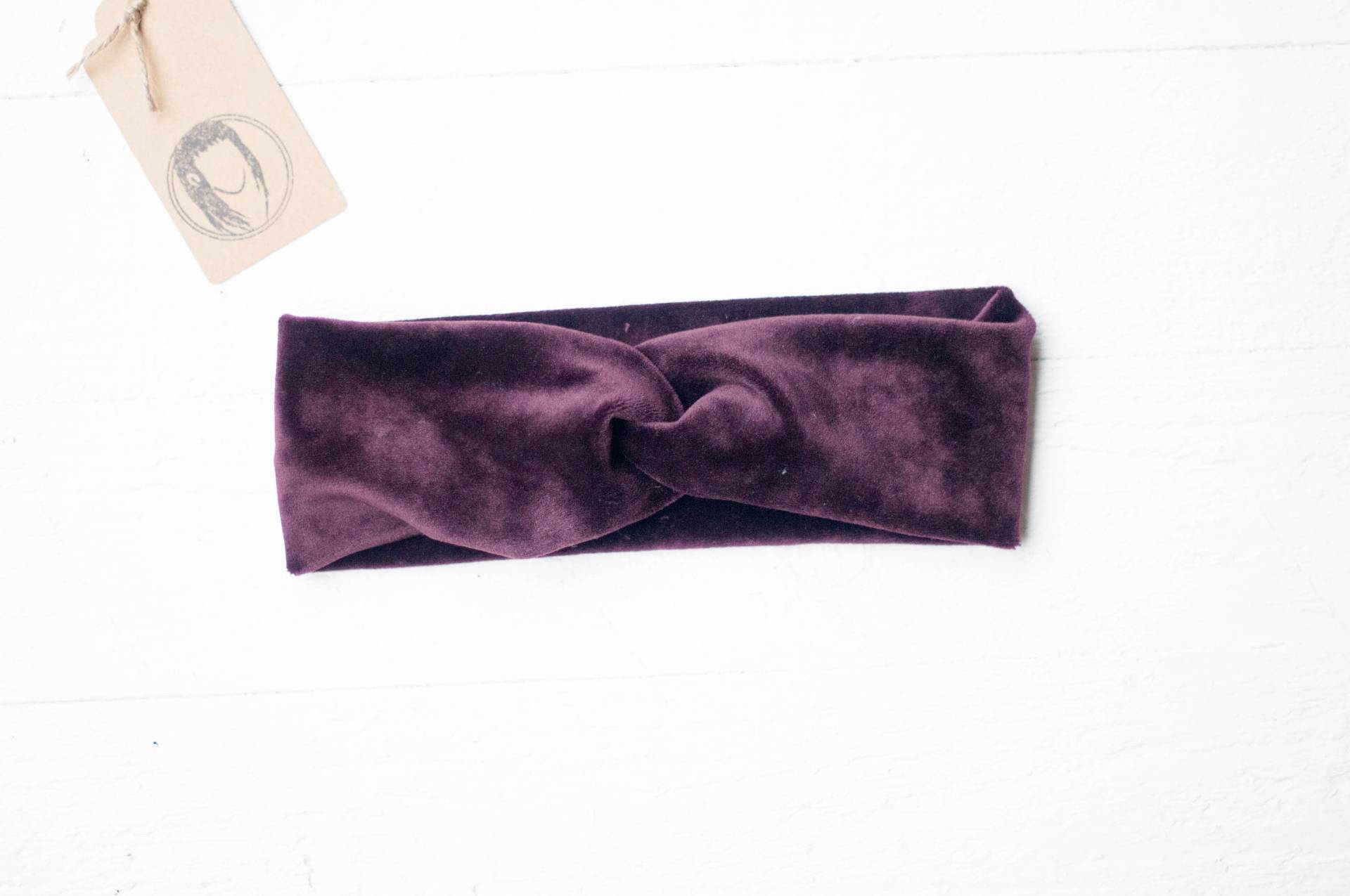 Warmes Stirnband Für Den Herbst/Winter Aus Samt Velvet in Tiefem Dunkel Lila Pflaume Ohren Wärmer Haarband, Strinband Lila Warmes Stirnband Für Den Herbst/Winter Aus Samt Velvet in Tiefem Dunkel Lila Pflaume Ohren Wärmer Haarband, Strinband Lila von JuliettaVgwendetta