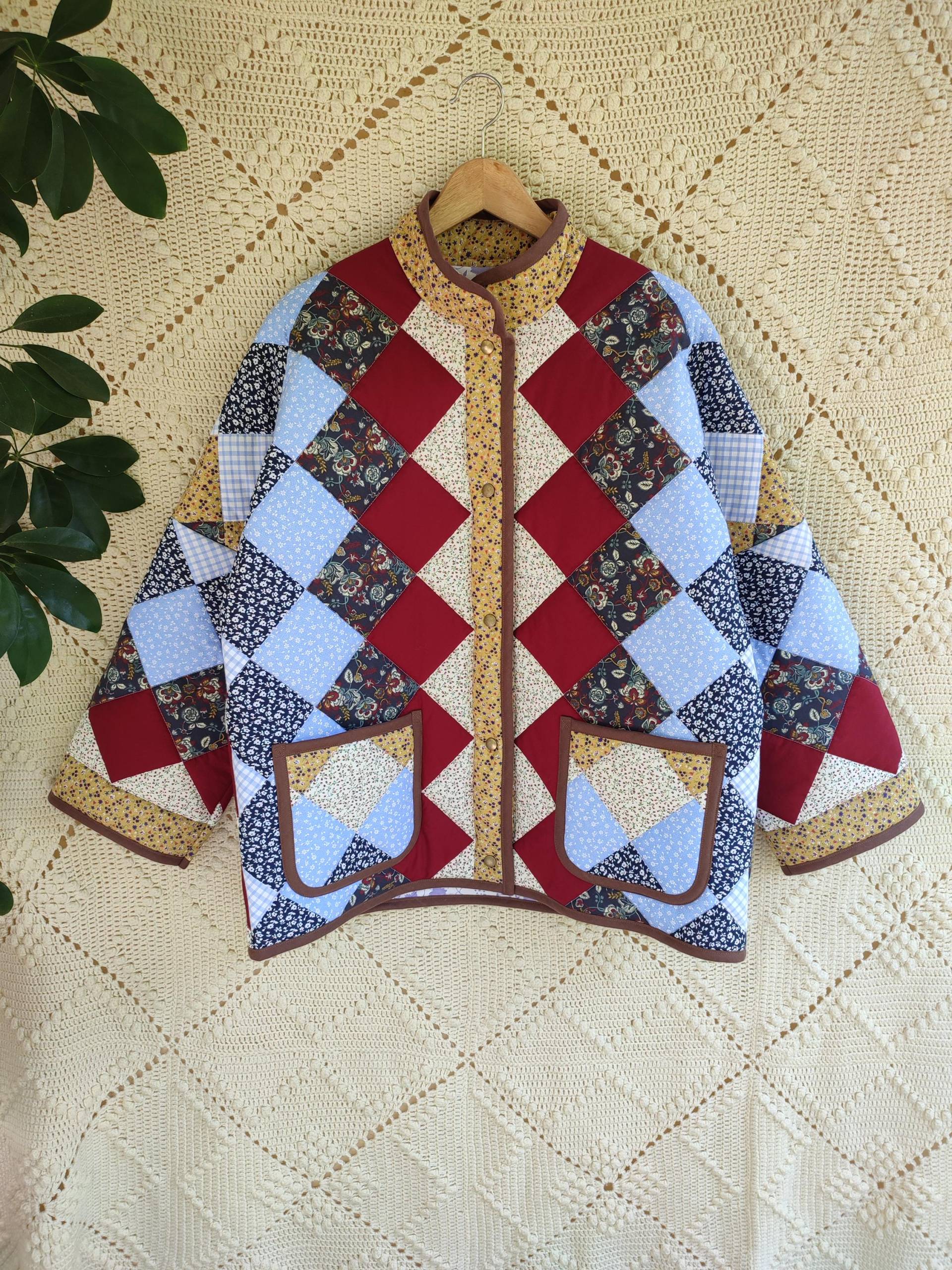 steppjacke Im Patchwork-stil steppjacke Im Patchwork-stil von JulietteBonamis