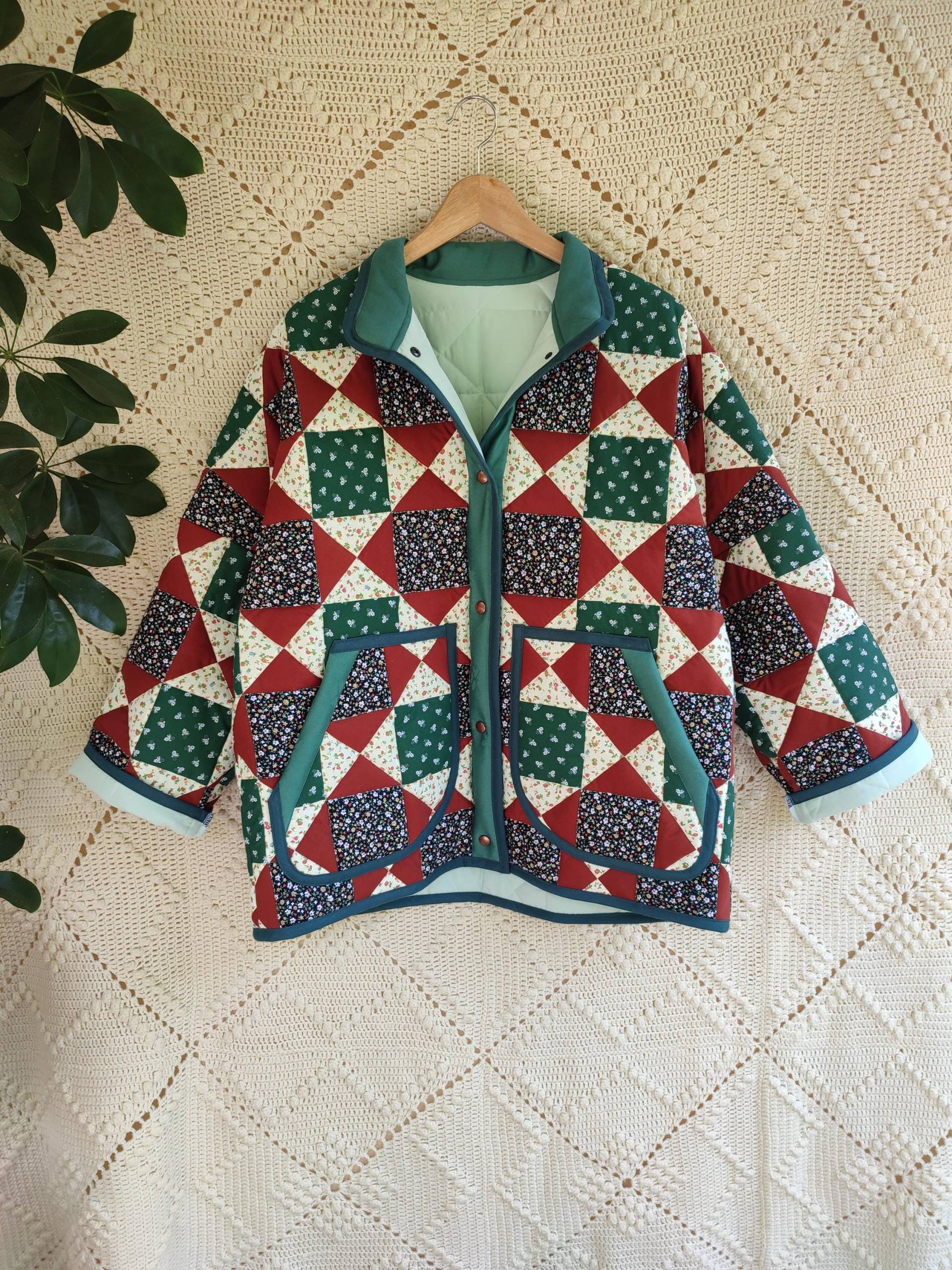 steppjacke Im Patchwork-stil steppjacke Im Patchwork-stil von JulietteBonamis