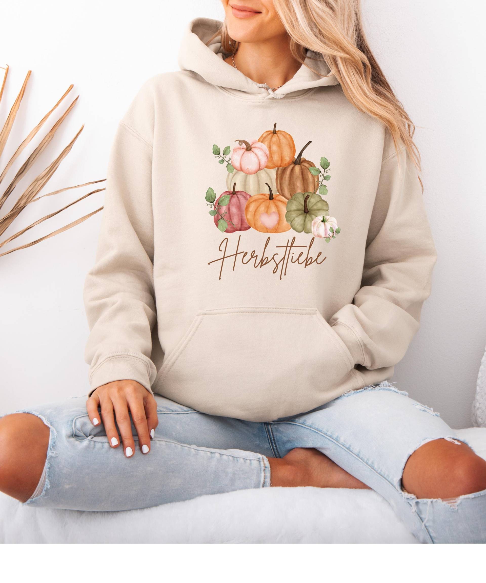 Hoodie Herbst, Herbstliebe, Herbstpulli, Pulli Kürbis, Autumn, Pumkin, Sweatshirt Pullover Herbst Hoodie Herbst, Herbstliebe, Herbstpulli, Pulli Kürbis, Autumn, Pumkin, Sweatshirt Pullover Herbst von JulinesPerlenzauber