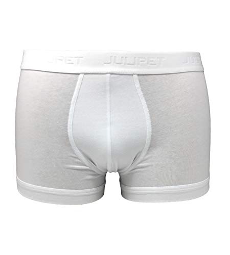 Julipet JPN185 IZUMO Parigamba Packung mit 2 Stück elastische Baumwolle, Weiß (010 Bianco), M von JULIPET