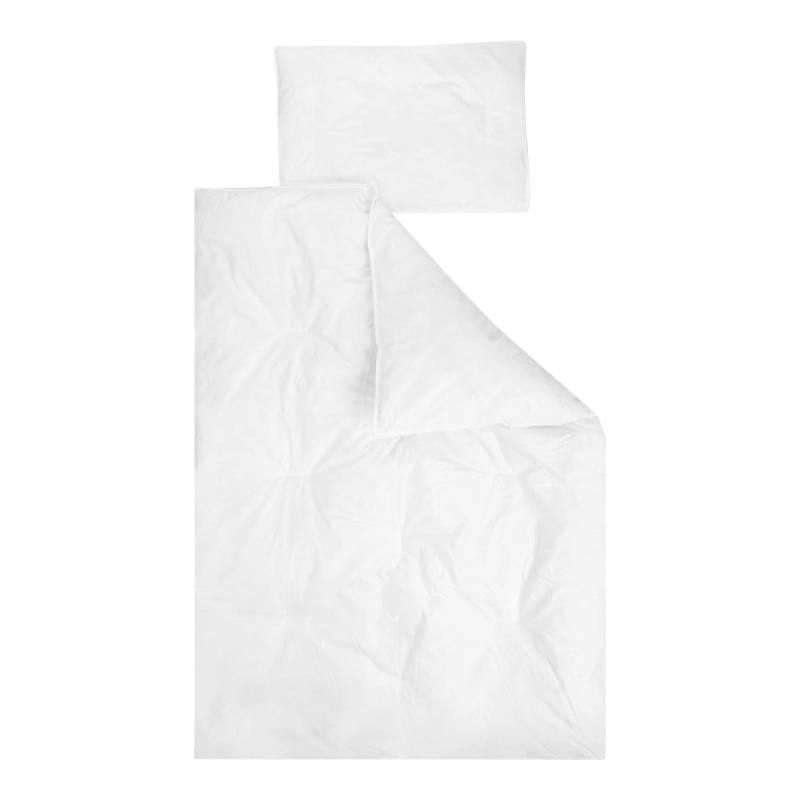 Julius Zöllner 2-tlg. Steppbett-Set Feder-Daune 40x60 / 100x135 cm von Julius Zöllner