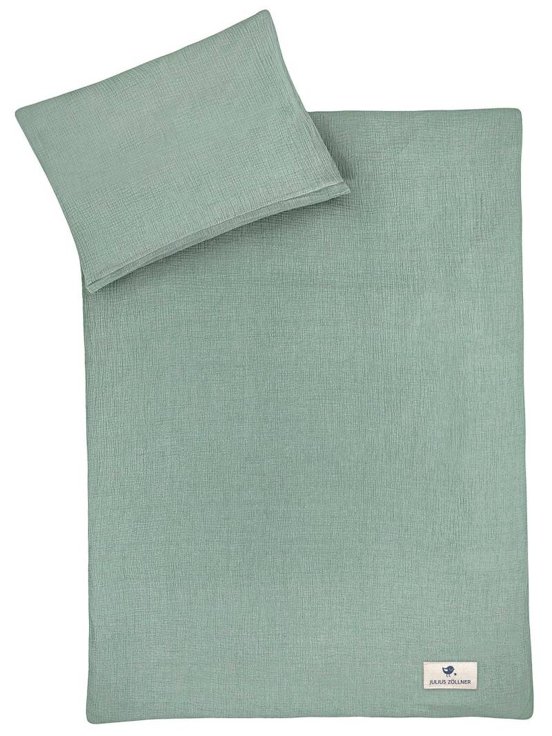 Julius Zöllner Kinderbettwäsche "Baby- und Kinderbettwäsche aus 100% Musselin" 2 Stk. tlg. erhältlich in den Größen 80x80+35x40cm und 100x135+40x60cm von Julius Zöllner