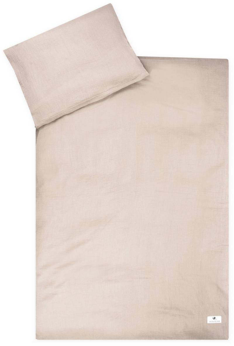 Julius Zöllner Kinderbettwäsche "Baby- und Kinderbettwäsche aus 100% Musselin" 2 Stk. tlg. erhältlich in den Größen 80x80+35x40cm und 100x135+40x60cm von Julius Zöllner