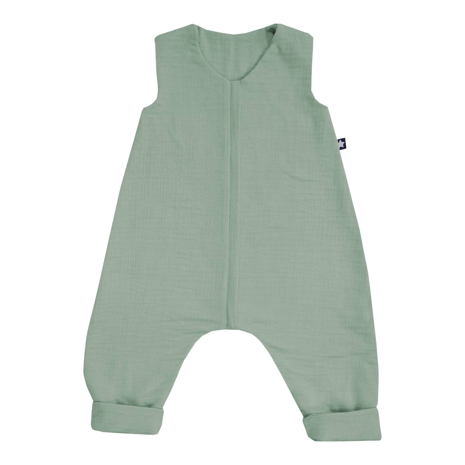 Julius Zöllner Sommer-Sleepoverall Jumper Musselin mit Beinen 0.5 TOG von Julius Zöllner