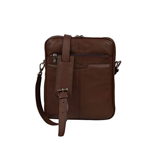 Julké Herren Schultertasche ´Versus´ aus hochwertigem Rindsleder von Jah