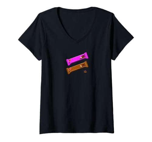 Damen Samba Venezuela T-Shirt mit V-Ausschnitt Damen Samba Venezuela T-Shirt mit V-Ausschnitt von Juls Designs