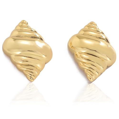 Julyls Gold Quallen Muschel Ohrringe Conch Muschel Ohrringe Trendy Sommer Boho Ozean Ohrringe Gold Chunky Strand Schmuck Geschenke für Frauen Julyls Gold Quallen Muschel Ohrringe Conch Muschel Ohrringe Trendy Sommer Boho Ozean Ohrringe Gold Chunky Strand Schmuck Geschenke für Frauen von Julyls