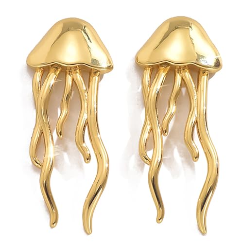 Julyls Gold Quallen Muschel Ohrringe Conch Muschel Ohrringe Trendy Sommer Boho Ozean Ohrringe Gold Chunky Strand Schmuck Geschenke für Frauen Julyls Gold Quallen Muschel Ohrringe Conch Muschel Ohrringe Trendy Sommer Boho Ozean Ohrringe Gold Chunky Strand Schmuck Geschenke für Frauen von Julyls