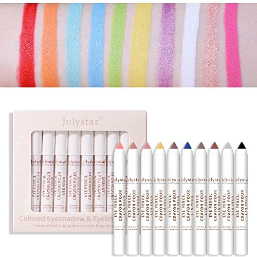 Julystar Neues Make-up-Set mit rosa Lidschatten-Stick, beliebter Make-up-Matt-Lidschatten-Gelstift (A-Gruppe) (B-Gruppe) von Julystar