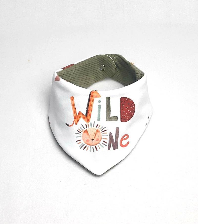 Wild One Halstuch Baby -Auf Wunsch Mit Name - Spucktuch, Sabberlatz, Dreieckstuch , Personalisiert Wild One Halstuch Baby -Auf Wunsch Mit Name - Spucktuch, Sabberlatz, Dreieckstuch , Personalisiert von JumabaKidz