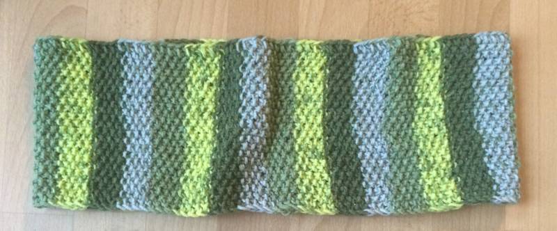 Grün Bunter Loopschal Für Kinder von JumadeShop