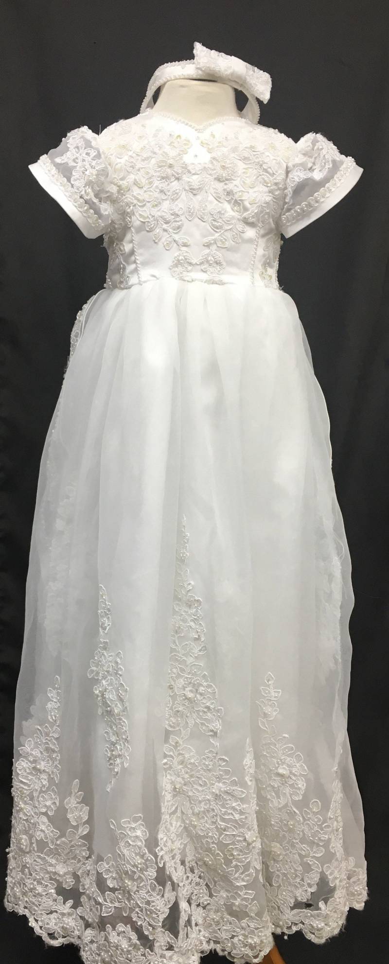 Taufe Kleid Aus Hochzeitskleid Benutzerdefinierte Handgefertigt von JumakarDesigns