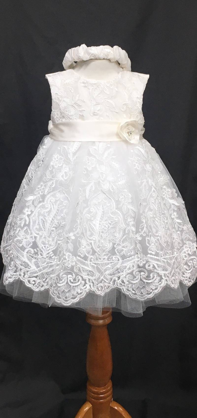 Taufkleid Aus Brautkleid Nach Maß Handgefertigt von JumakarDesigns