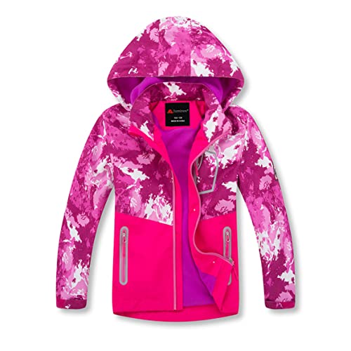 Juminox Kinder Windjacke Jacke Übergangsjacke Outdoorjacke Freizeitjacke Pink 146/152 von Juminox