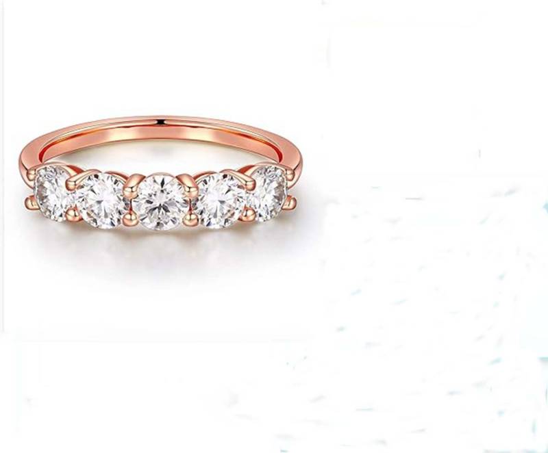 Jumpeak Diamantring 0.25ct DE VSS,lab grown diamant ring,verlobungsring,damen geschenk, Eheringe,liebes geschenk für sie,geschenk ideen für frau,14K Gold von Jumpeak