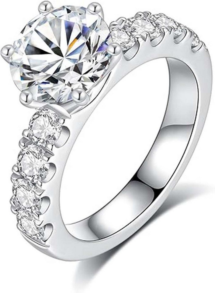 Jumpeak Diamantring 1.5 E Vs1 3ex Verlobungsringe frau,Diamant ring damen, Eheringe,Liebes geschenk für sie,Geschenk ideen für frau,diamond von Jumpeak