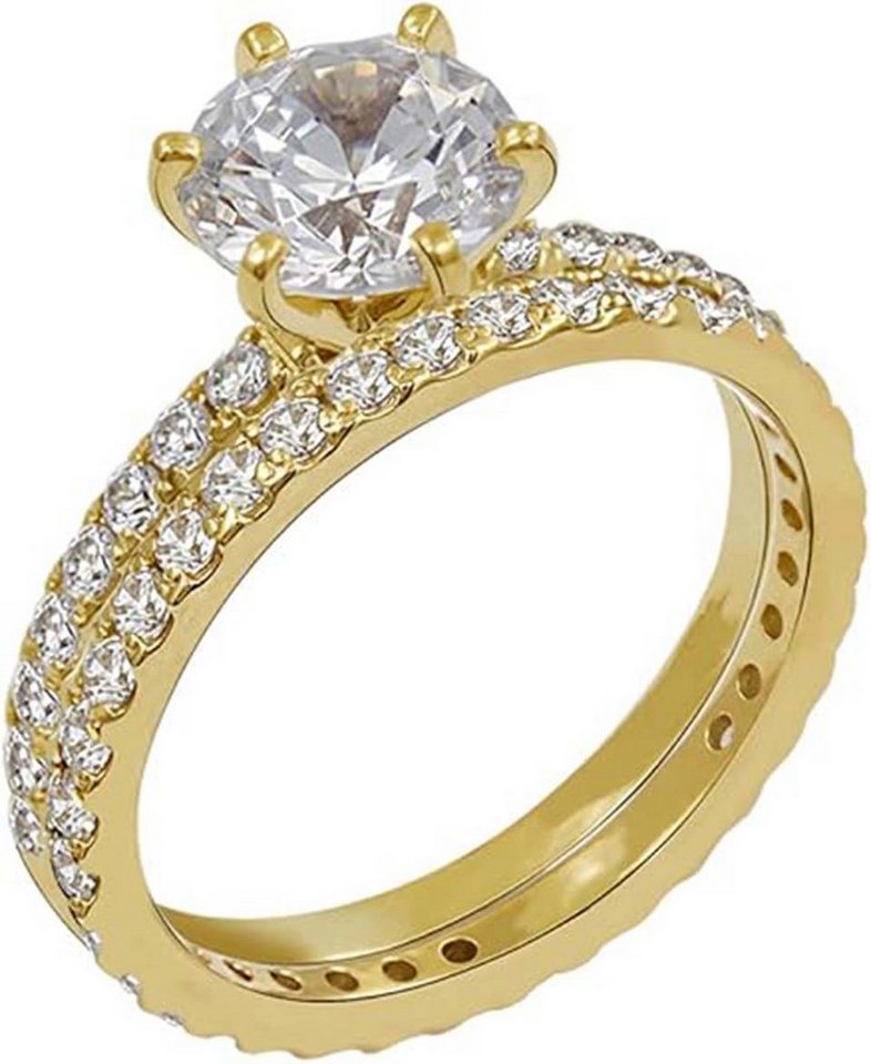 Jumpeak Diamantring 1.5ct E Vs1 3ex,lab grown diamant ring,ring gold damen,damen geschenk, Eheringe,liebes geschenk für sie,geschenk ideen für frau,14K Gold von Jumpeak