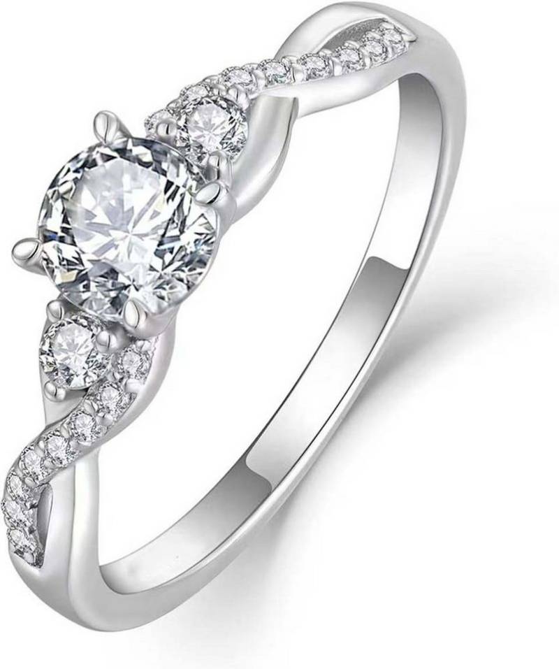 Jumpeak Diamantring 1ct D VS1 3EX,lab grown diamant ring,verlobungsring,damen geschenk, Eheringe,liebes geschenk für sie,geschenk ideen für frau,14K Gold von Jumpeak