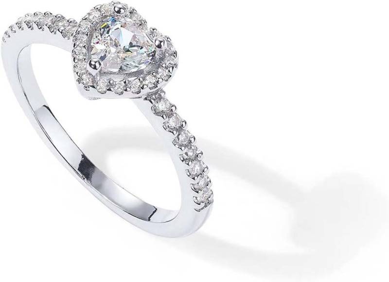 Jumpeak Diamantring 1ct D Vs1 2ex,lab grown diamant ring,verlobungsring,damen geschenk, Eheringe,Liebes Geschenk für Sie,geschenk ideen für frau,14K Gold von Jumpeak