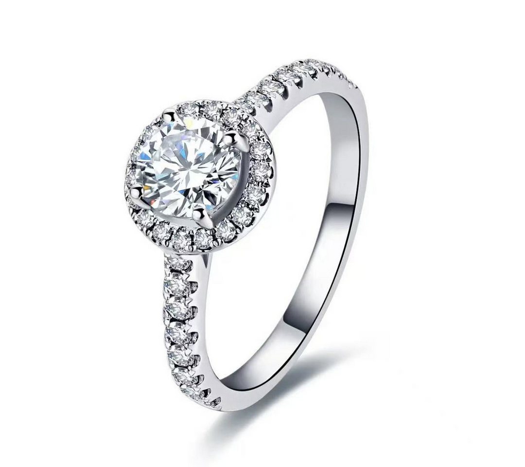 Jumpeak Diamantring 1ct E Vs1 3ex,Diamantring,14K Weißgold-Ring,im Labor gezüchtetem, Liebes geschenk für sie,Erstkommunion geschenk mädchen,Damen geschenk Jumpeak Diamantring 1ct E Vs1 3ex,Diamantring,14K Weißgold-Ring,im Labor gezüchtetem, Liebes geschenk für sie,Erstkommunion geschenk mädchen,Damen geschenk von Jumpeak
