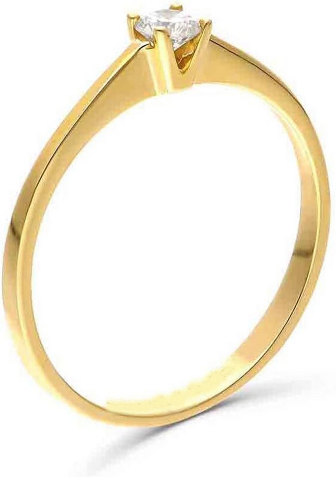 Jumpeak Diamantring 1ct VS1 D,lab grown diamant ring,verlobungsring,damen geschenk, 3EX Eheringe,liebes geschenk für sie,geschenk ideen für frau,14K Gold von Jumpeak