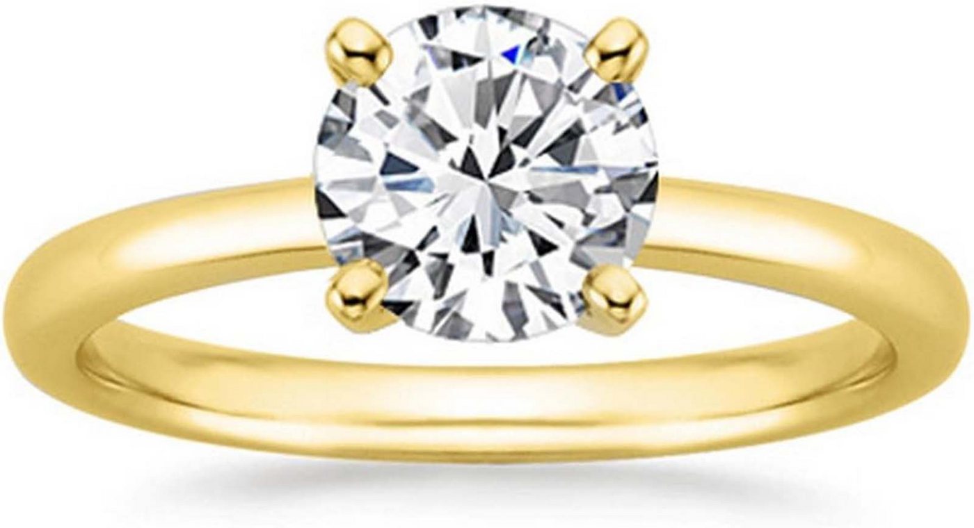 Jumpeak Diamantring 2ct/3ct E VVS2 3ex, 14K Gold Labordiamant Ring, Verlobungsring, Lab Grown Diamant Ring, Jubiläumsring, Diamanten im Brillantschliff Jumpeak Diamantring 2ct/3ct E VVS2 3ex, 14K Gold Labordiamant Ring, Verlobungsring, Lab Grown Diamant Ring, Jubiläumsring, Diamanten im Brillantschliff von Jumpeak