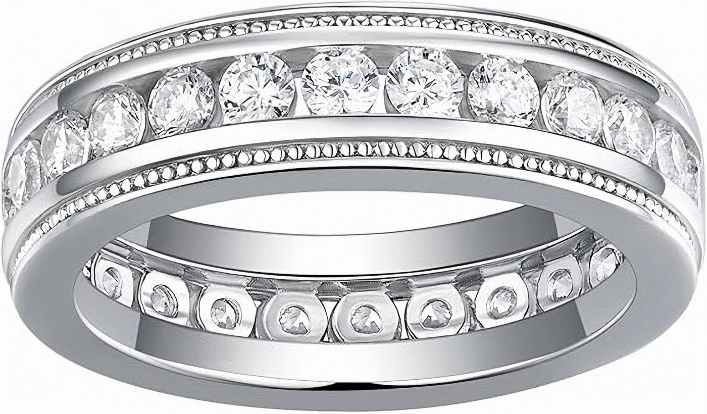 Jumpeak Diamantring 585 Gold, Diamant im Rundschliff, Halo-Fassung, Herrenring, de,vvs vs,3EX,Verlobungs- und Jubiläumsgeschenke von Jumpeak