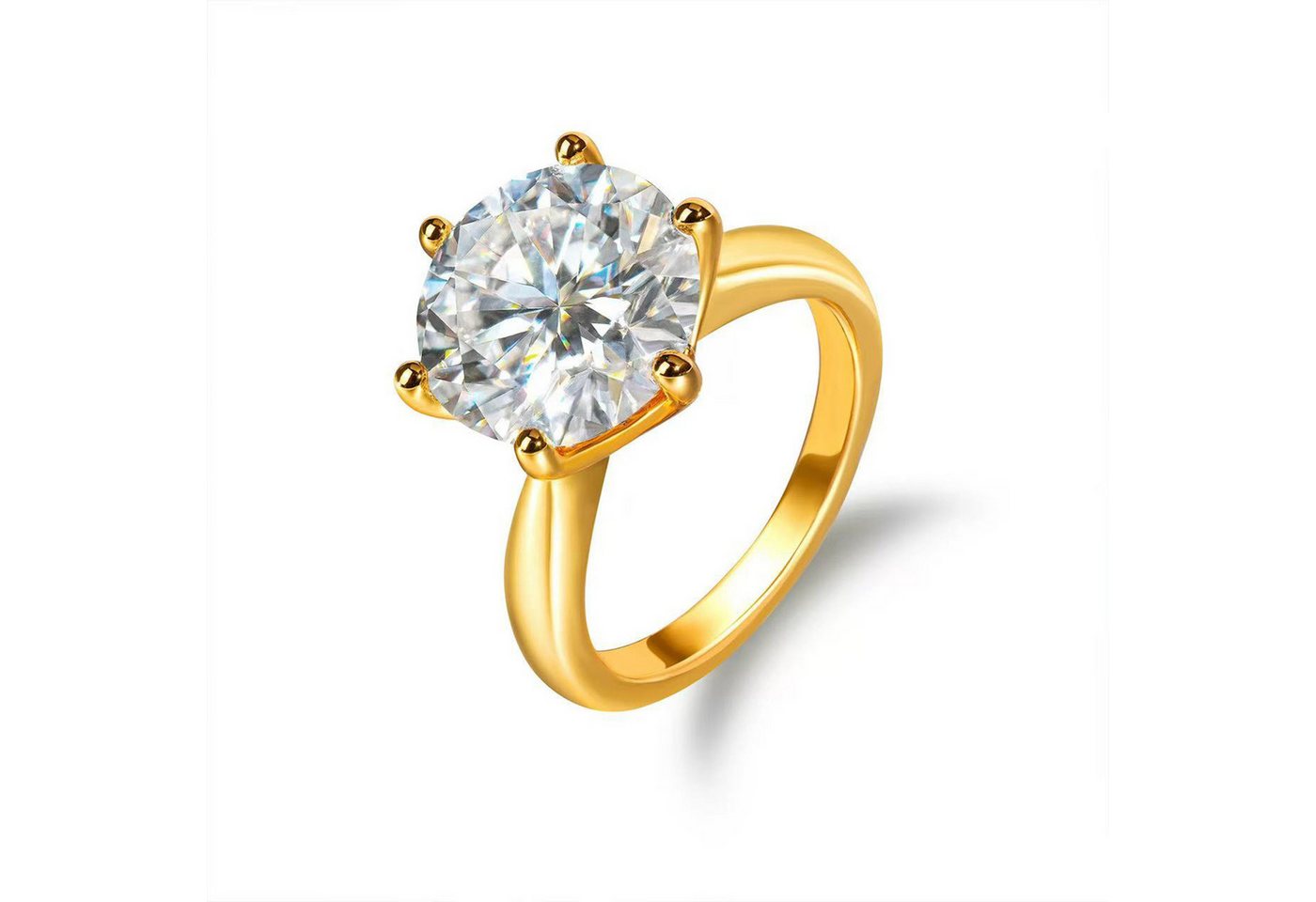 Jumpeak Diamantring 5ct,E,VS1,3EX,Diamant ring damen,Lab grown diamant ring, liebes geschenk für sie, geschenk zur erstkommunion, tochter geschenk von Jumpeak