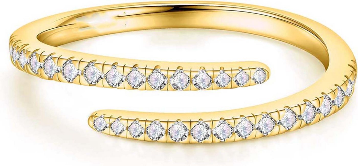 Jumpeak Diamantring DE VVS/VS,lab grown diamant ring,verlobungsring,damen geschenk, Eheringe,liebes geschenk für sie,geschenk ideen für frau,14K Gold von Jumpeak