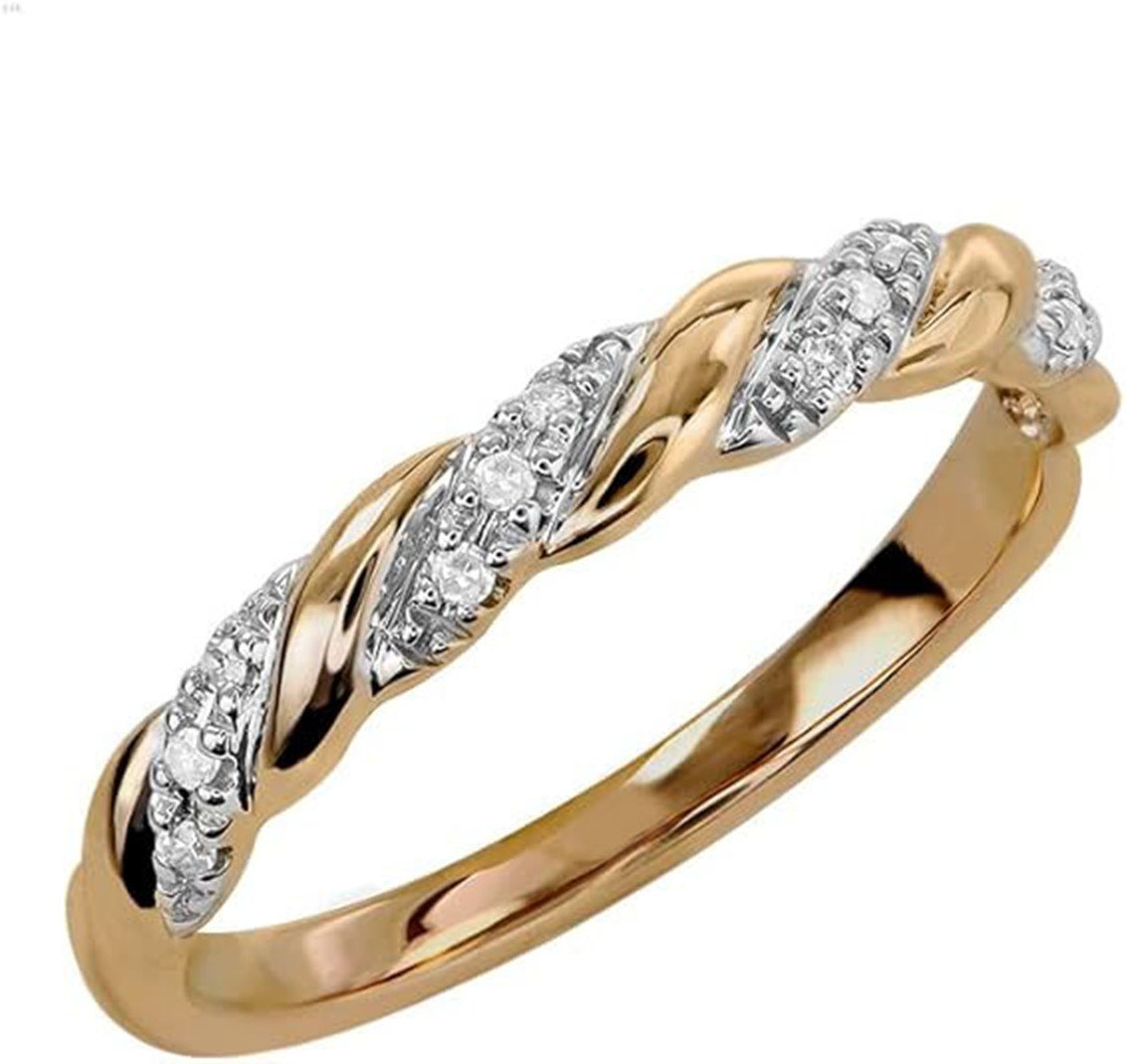 Jumpeak Diamantring D/E VVS/VS Verlobungsringe frau,14K Gold,Diamant ring damen, Eheringe,Liebes geschenk für sie,Geschenk ideen für frau,diamond von Jumpeak