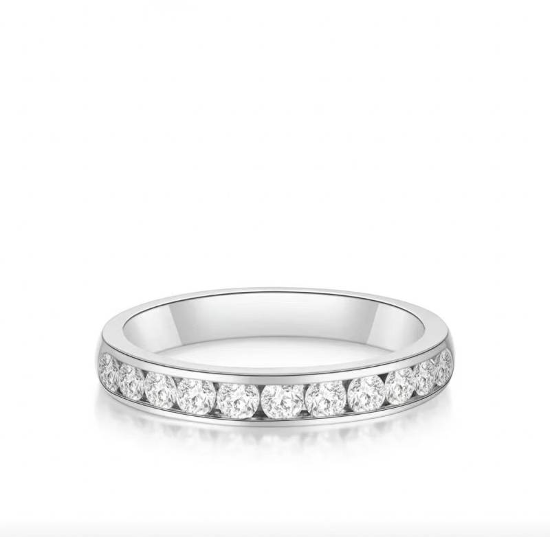 Jumpeak Diamantring Damen-Diamantring, ring gold damen 585 echtgold, wedding ring, Ausschluss, geschenk tochter, geschenk für frau, labordiamant von Jumpeak