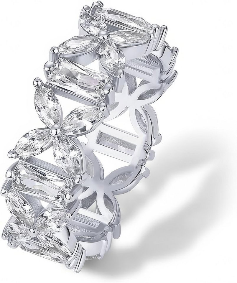 Jumpeak Diamantring Diamantring in Schmetterlingsform,statement ring,engagement ring, geschenk ideen für frau,erstkommunion geschenk mädchen von Jumpeak