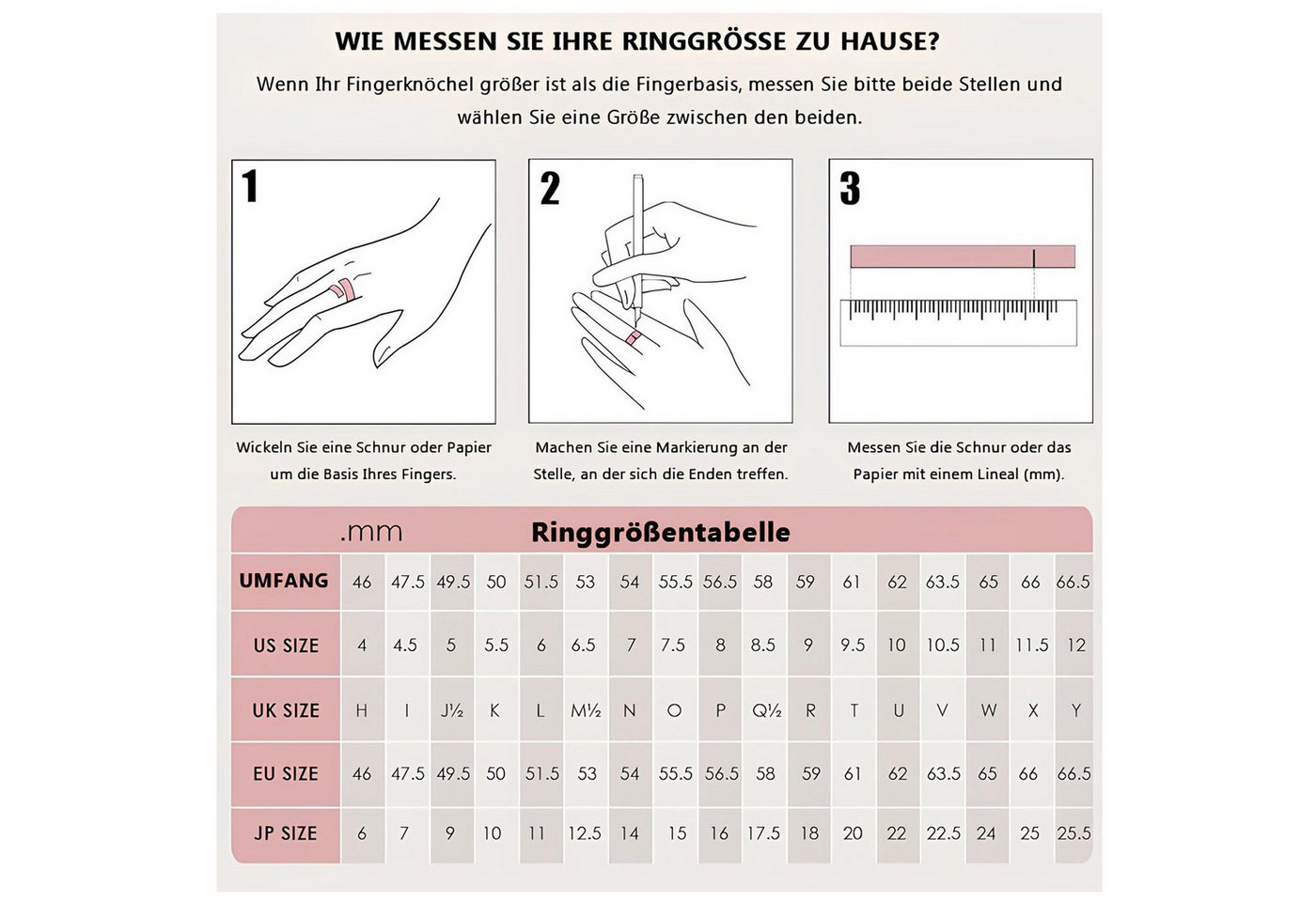 Jumpeak Diamantring Im Labor gezüchtete DiamantenD/E,VVS/VS,Diamantringe für Damen., Geschenk zur erstkommunion, Geschenk ideen für frau, Geschenk tochter von Jumpeak