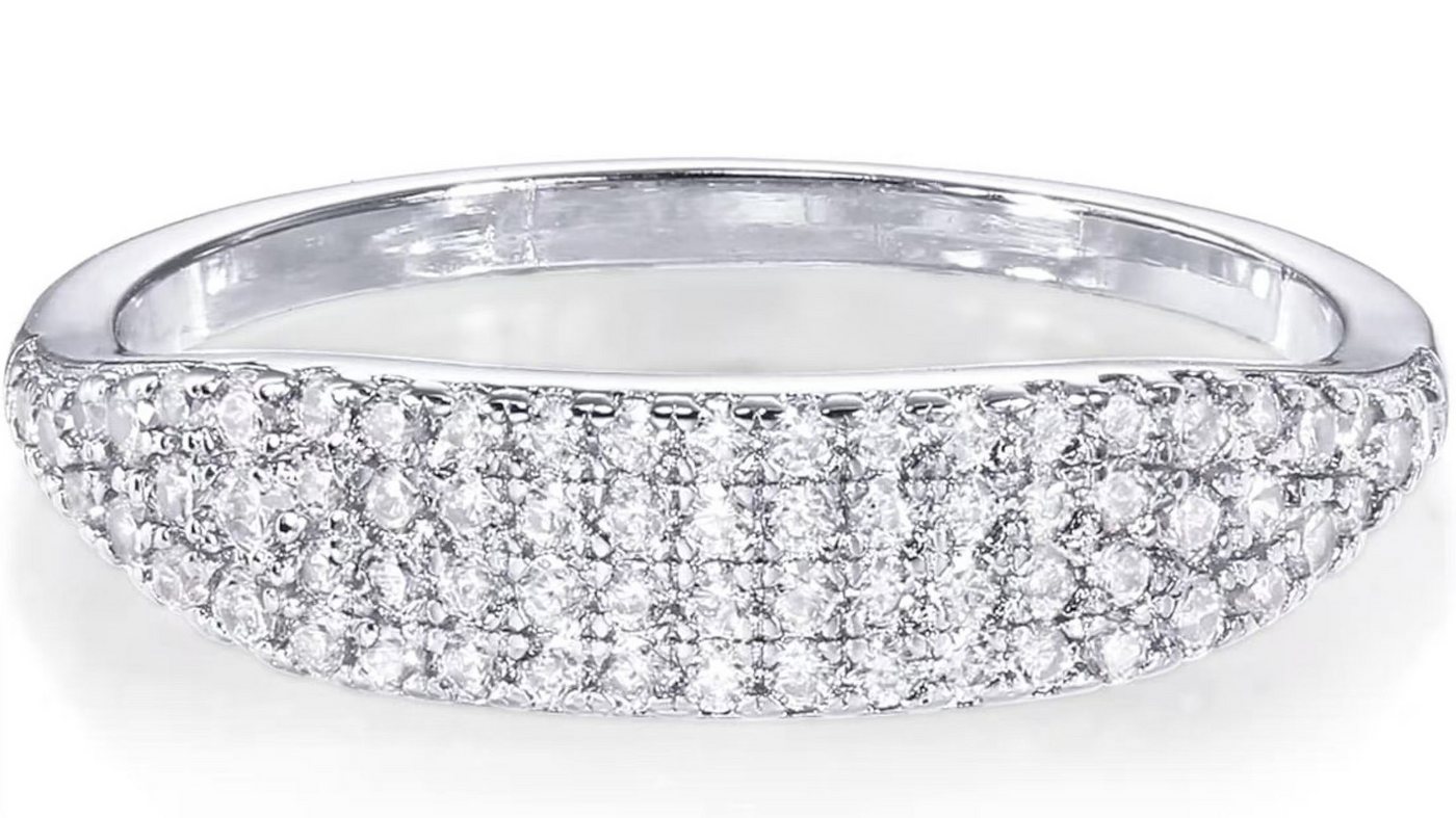 Jumpeak Diamantring Im Labor gezüchteter Diamant, D/E, VVS/VS, Damenring, Liebes geschenk für sie,Geschenk ideen für frau,Mama tochter geschenk von Jumpeak