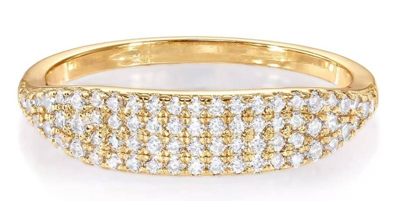 Jumpeak Diamantring Im Labor gezüchteter Diamant, D/E, VVS/VS, Damenring, Liebes geschenk für sie,Geschenk ideen für frau,Mama tochter geschenk von Jumpeak