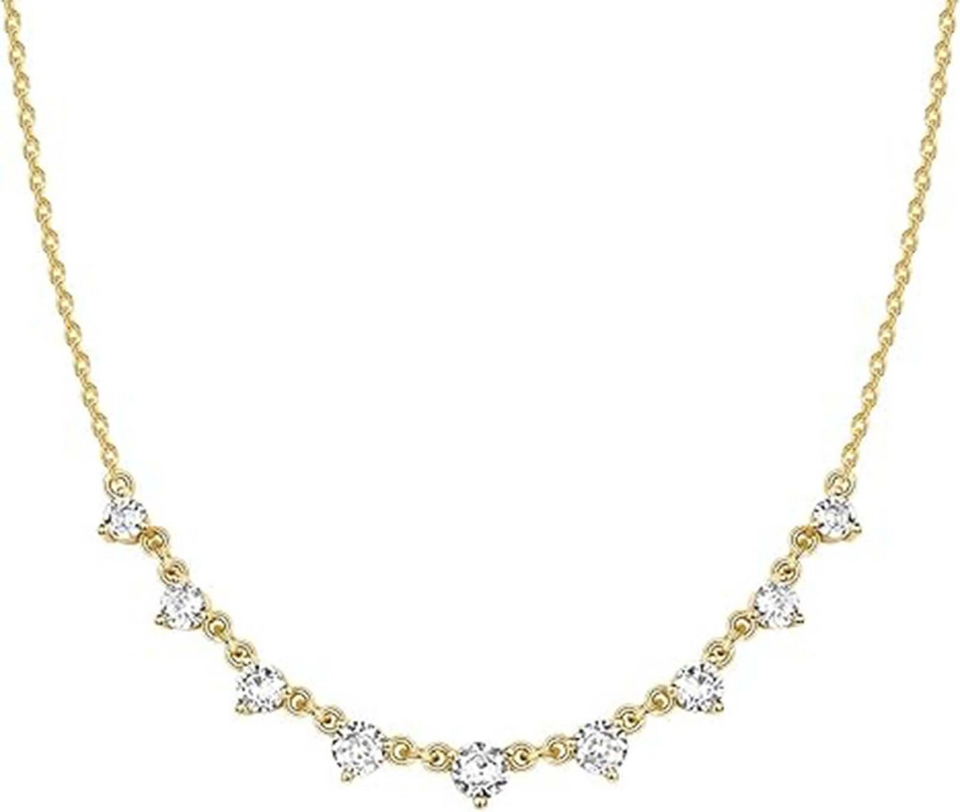 Jumpeak Kette mit Anhänger 0.2ct, DE Halskette damen,Diamond,brautkleider damen, Liebes geschenk für sie,Geschenk ideen für frau,Geschenk schwester von Jumpeak