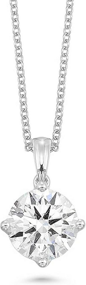 Jumpeak Kette mit Anhänger 1/4 bis 3 Karat runder Laborsolitär-Diamant-Anhänger Halskette, Runder Brillant, 14k Gold Damenhalskette, Geschenk,IGI-zertifiziert Jumpeak Kette mit Anhänger 1/4 bis 3 Karat runder Laborsolitär-Diamant-Anhänger Halskette, Runder Brillant, 14k Gold Damenhalskette, Geschenk,IGI-zertifiziert von Jumpeak