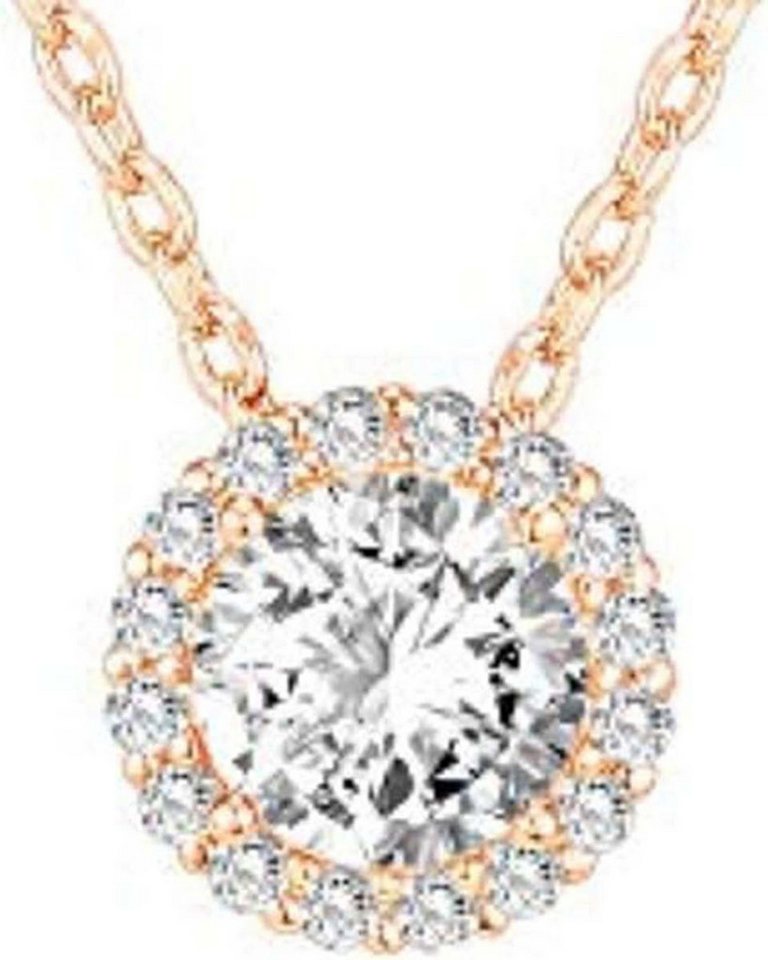 Jumpeak Kette mit Anhänger 1ct, 3ex Halskette damen,Diamond,brautkleider damen,Anhänger-Halskette, Liebes geschenk für sie,Geschenk ideen für frau,Geschenk schwester von Jumpeak