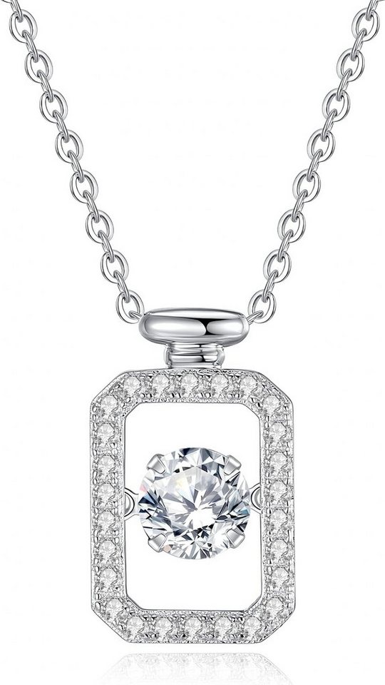 Jumpeak Kette mit Anhänger 1ct e Vs1 damen halskette gold,choker halskette,Diamantkette, geschenk trauzeugin,geschenk für schwester geburtstag,damen geschenk von Jumpeak