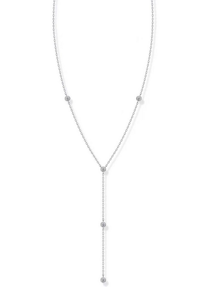 Jumpeak Kette mit Anhänger Einzelne0.1ct Diamantkette,D/E,VVS/VS.Diamantkette für Damen., Geschenkideen für Damen,Überraschungsgeschenke,Geschenke für Töchter von Jumpeak