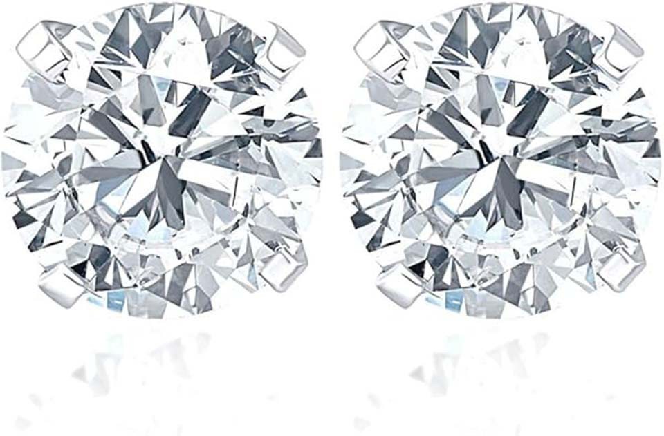 Jumpeak Paar Ohrstecker 0.6ct D VS1 3EX,Ohrstecker damen,Ohrstecker mädchen,Diamond, Labor-Diamanten von Jumpeak