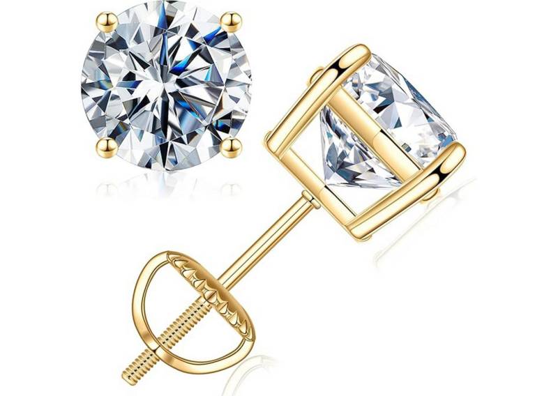 Jumpeak Paar Ohrstecker 1.5ct E VS1 3EX Ohrstecker damen,Ohrstecker mädchen,Diamond,14K Gold, Liebes geschenk für sie,Geschenk ideen für frau,Geschenk schwester Jumpeak Paar Ohrstecker 1.5ct E VS1 3EX Ohrstecker damen,Ohrstecker mädchen,Diamond,14K Gold, Liebes geschenk für sie,Geschenk ideen für frau,Geschenk schwester von Jumpeak