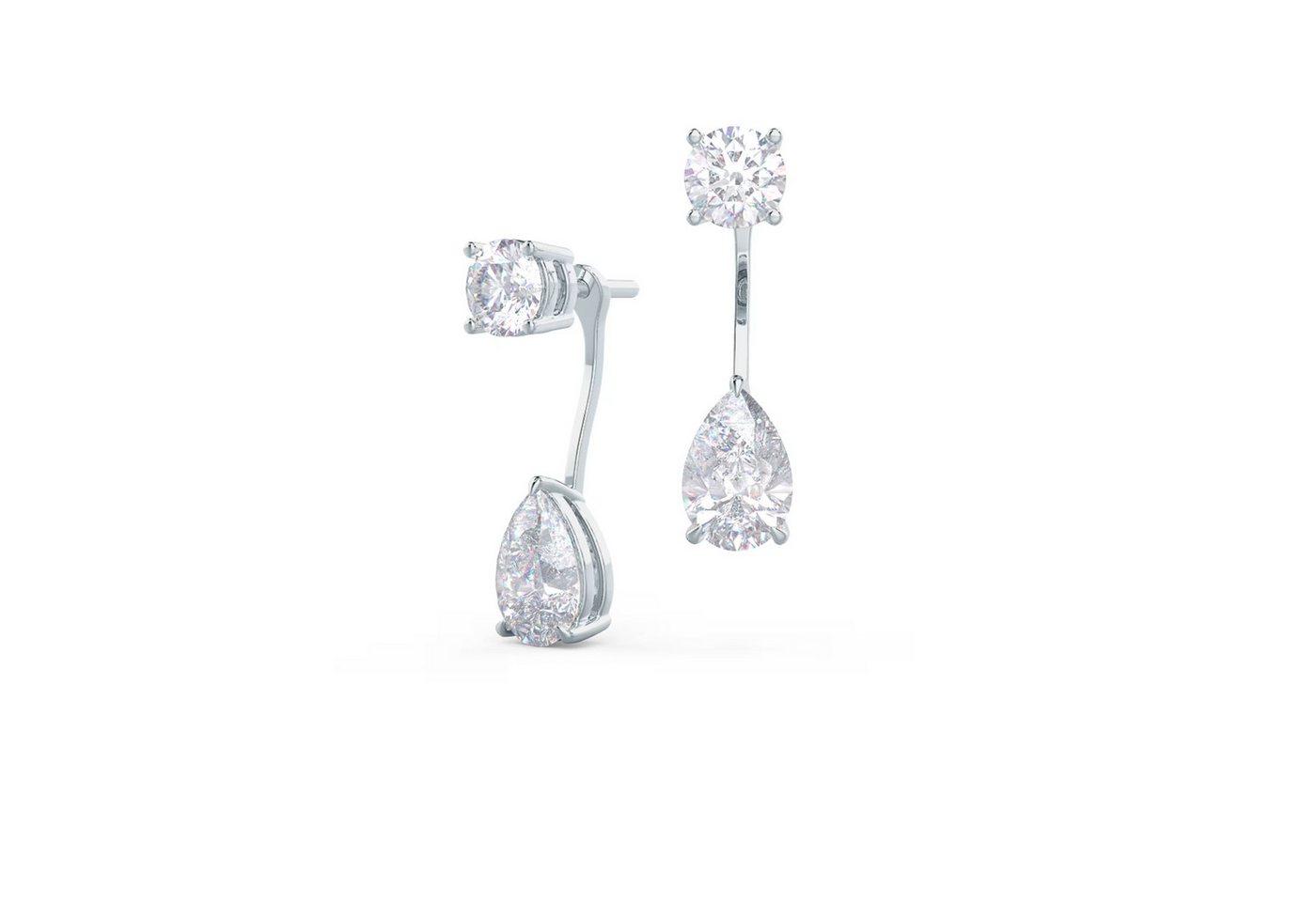 Jumpeak Paar Ohrstecker 1ct+0.5ct,D/E VVS/VS,Ohrstecker Gold,Ohrstecker Damen,Diamantohrringe, Ohrringe Hängend,Konfirmation Geschenk Mädchen,Geschenk für Frau Jumpeak Paar Ohrstecker 1ct+0.5ct,D/E VVS/VS,Ohrstecker Gold,Ohrstecker Damen,Diamantohrringe, Ohrringe Hängend,Konfirmation Geschenk Mädchen,Geschenk für Frau von Jumpeak