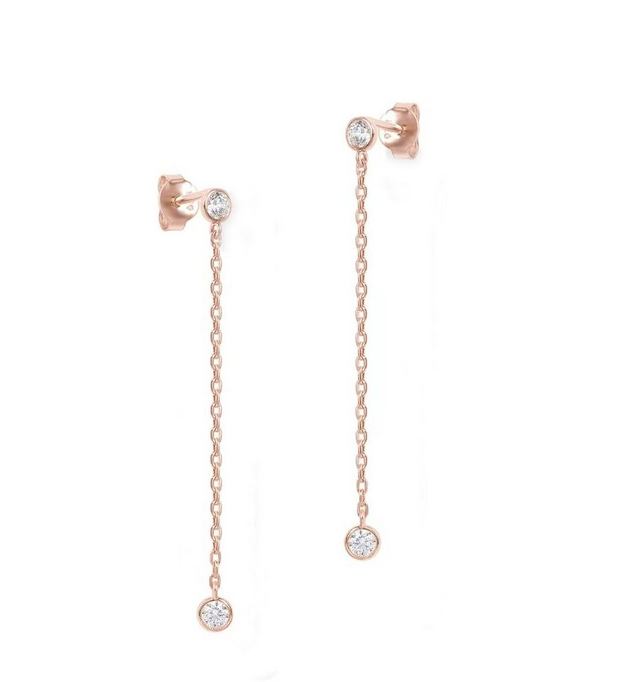 Jumpeak Paar Ohrstecker Einzelner 0.2ct,D/E,VVS/VS, Damenohrringe, Labor gezüchtete Diamanten, Kommunion geschenk mädchen,Damen geschenk,Geschenk tochter von Jumpeak