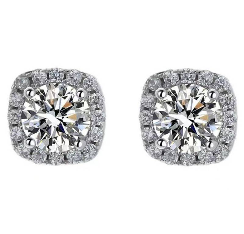 Jumpeak Paar Ohrstecker Einzelner0.6ct,D,VS1,3EX, ohrstecker damen, labordiamant, Geschenke für Damen, Geschenke für Töchter, Liebesgeschenke für sie von Jumpeak